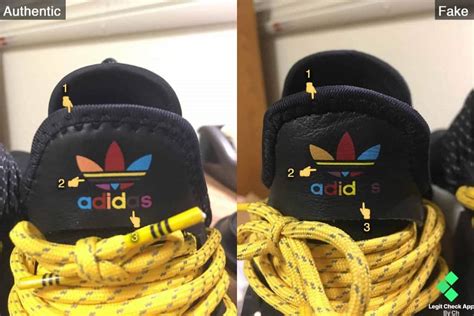 how to check if pharrel shoes are fake